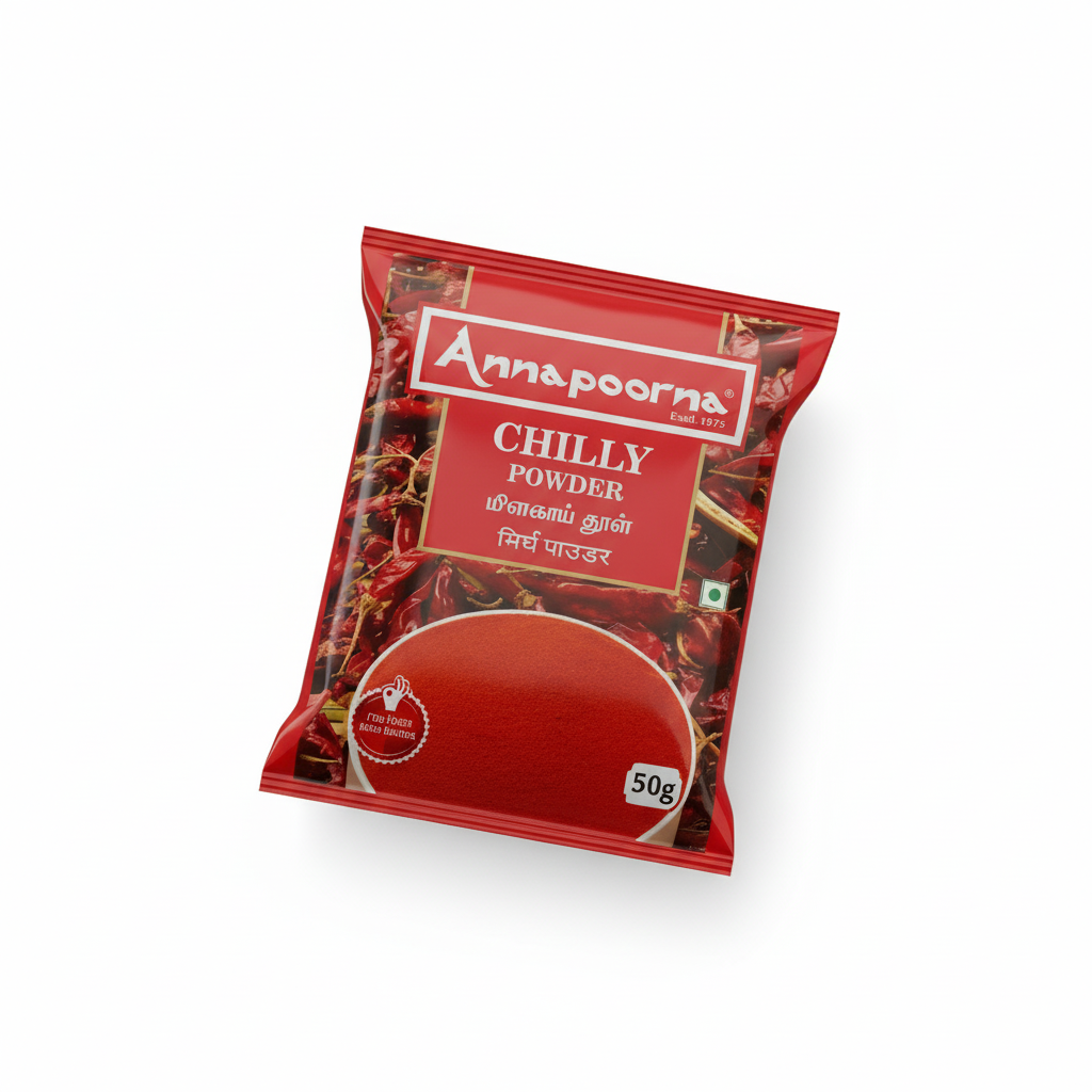 ANNAPOORNA CHILLY POWDER 50G