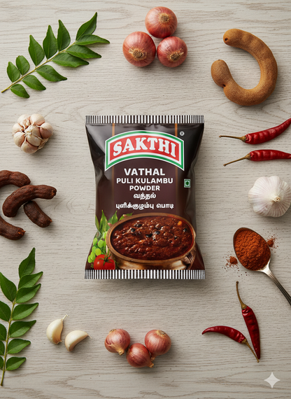 SAKTHI Vathal Pulikulambu Powder 50 g