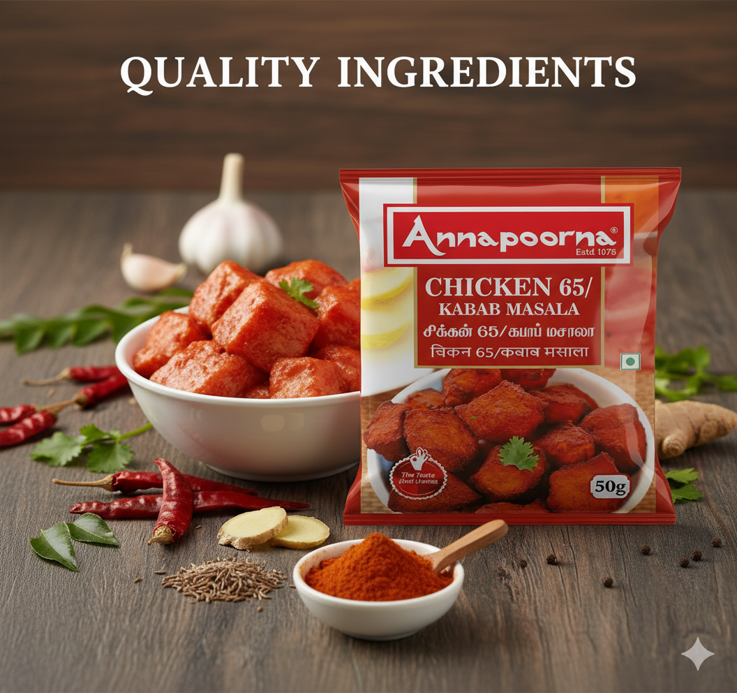 ANNAPOORNA FISH FRY MASALA 50G