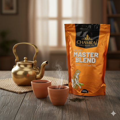 CHAMRAJ Nilgiri Master Blend Strong CTC Dust Tea 500 g