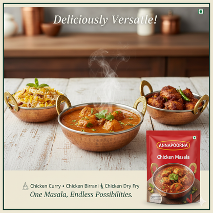 ANNAPOORNA CHICKEN MASALA 50G