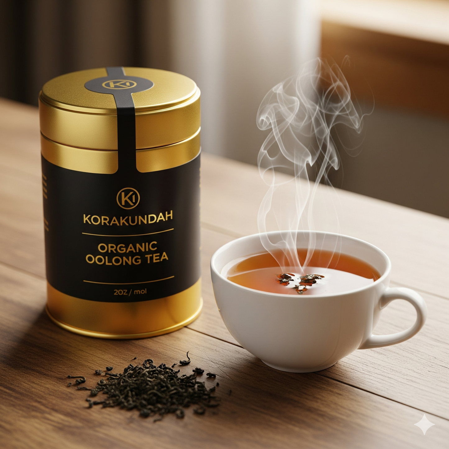 KORAKUNDAH Organic Oolong Tea 100 g