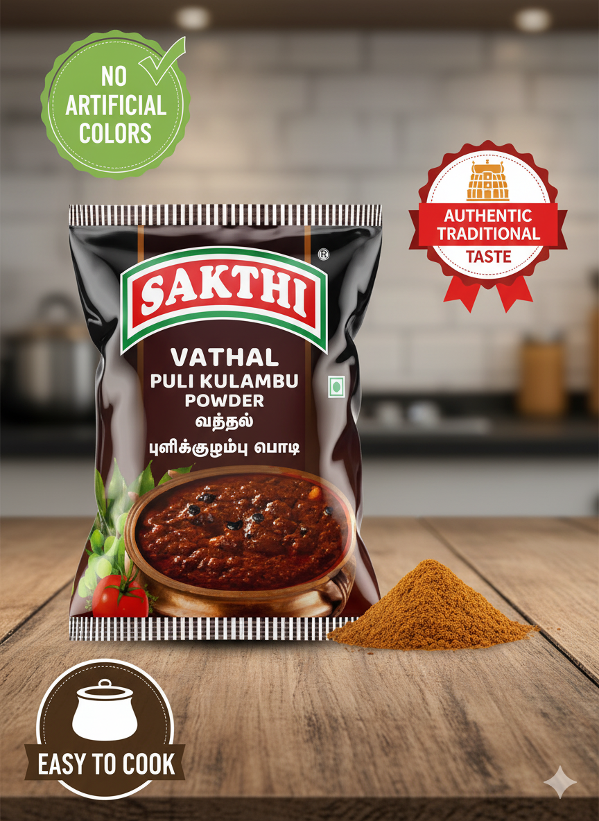 SAKTHI Vathal Pulikulambu Powder 50 g