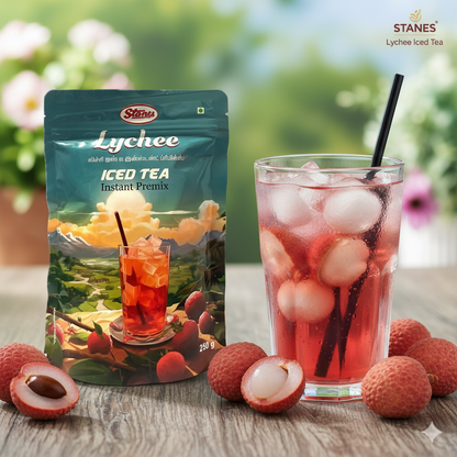 STANES Lychee Iced Tea Premix 250 g
