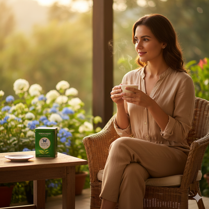 KORAKUNDAH Organic Green Tea in Canister (Butterfly) 100 g