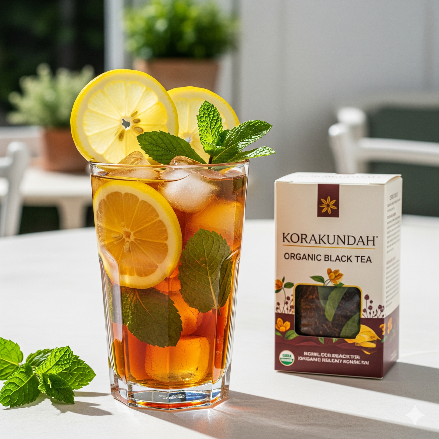 KORAKUNDAH Organic Black Tea Dip  (25 Dip Bags)