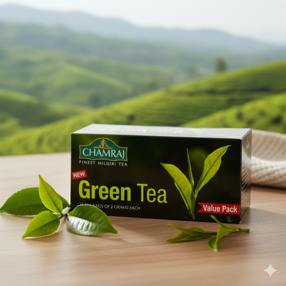 CHAMRAJ Green Tea (25 Dip Bags)