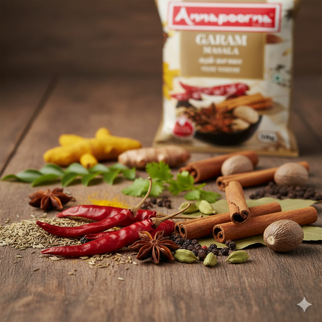 ANNAPOORNA  GARAM MASALA 50G