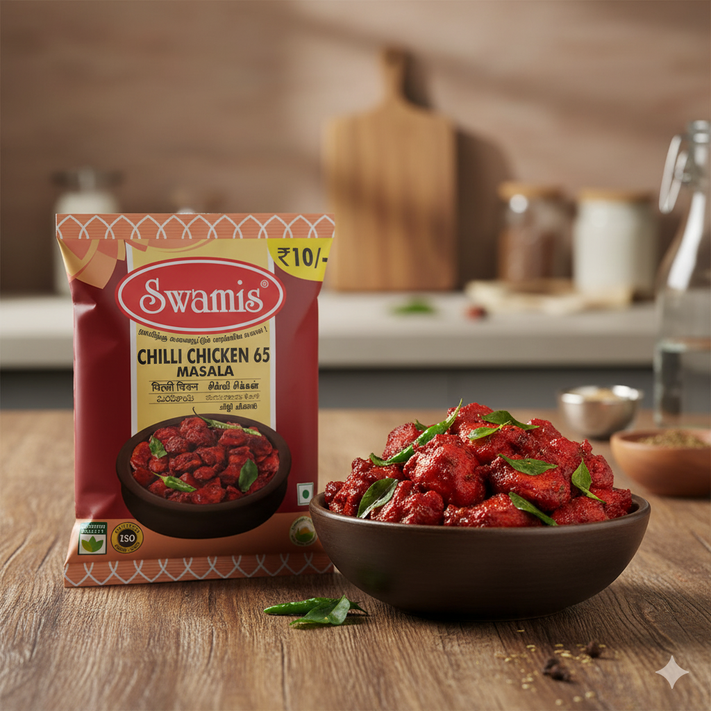 SWAMIS Chilli Chicken 65 Masala 300g
