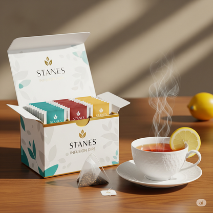 STANES RED BLISS -HISBISCUS HERBAL INFUSION DIPS