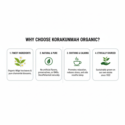 KORAKUNDAH Camomile Herbal Infusion (25 Dip Bags)