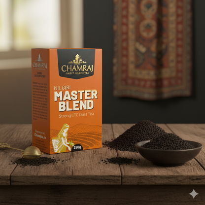 CHAMRAJ Nilgiri Master Blend Strong CTC Dust Tea 250 g