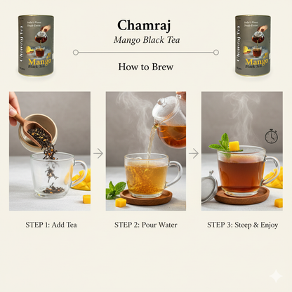CHAMRAJ Mango Black Tea 100 g