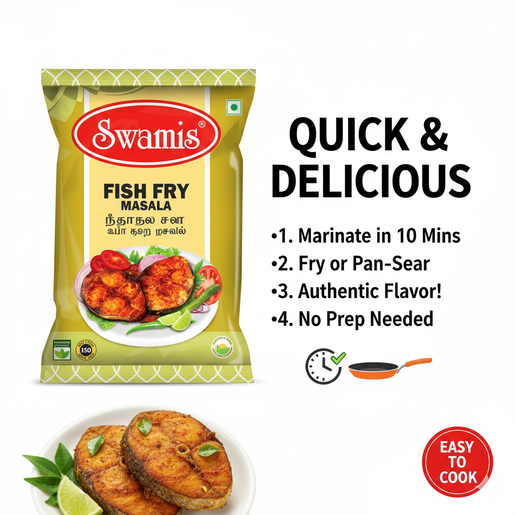 SWAMIS Fish Fry Masala 300g