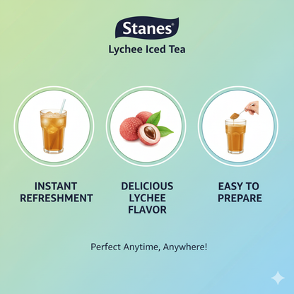 STANES Lychee Iced Tea Premix 250 g