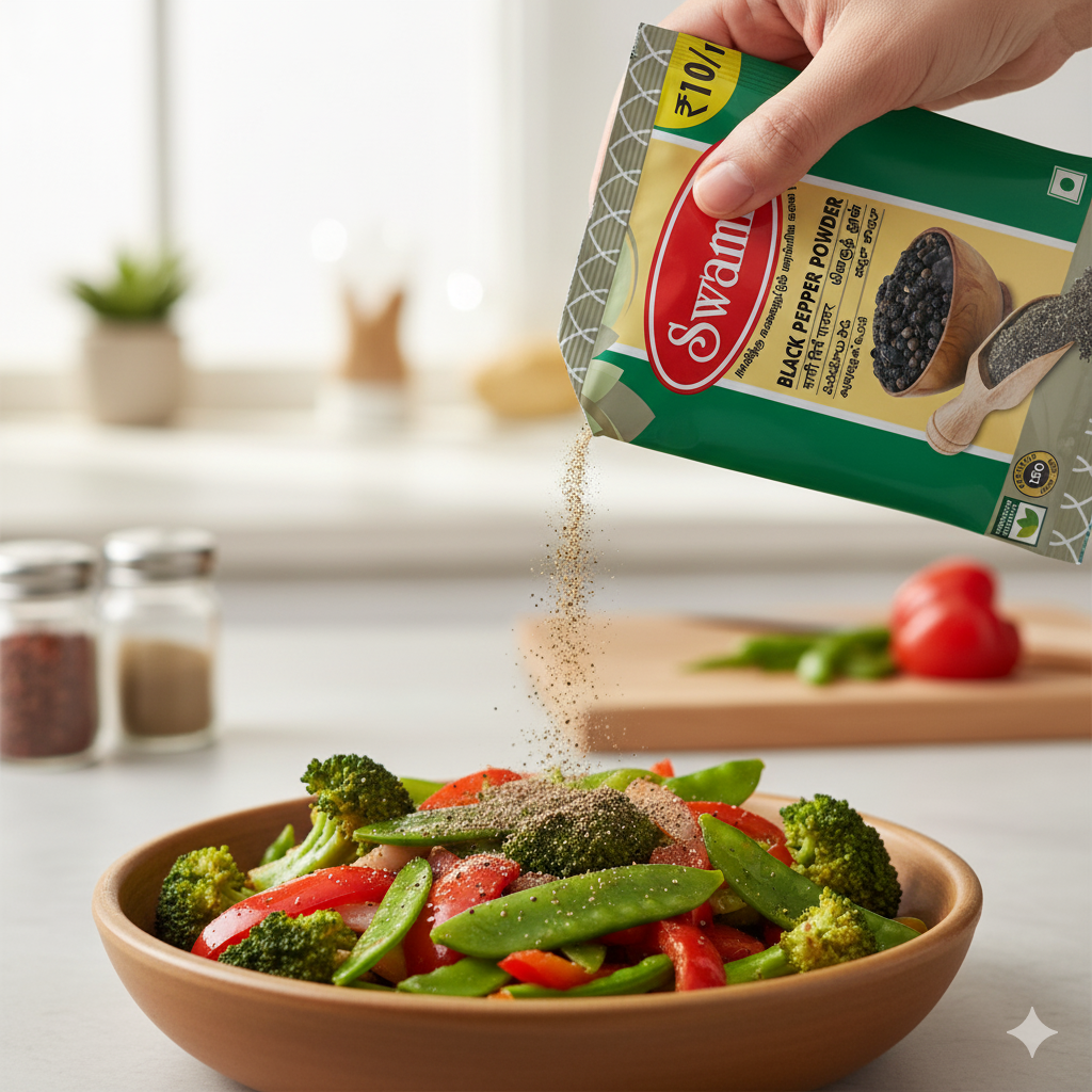 SWAMIS Black Pepper Powder 300g