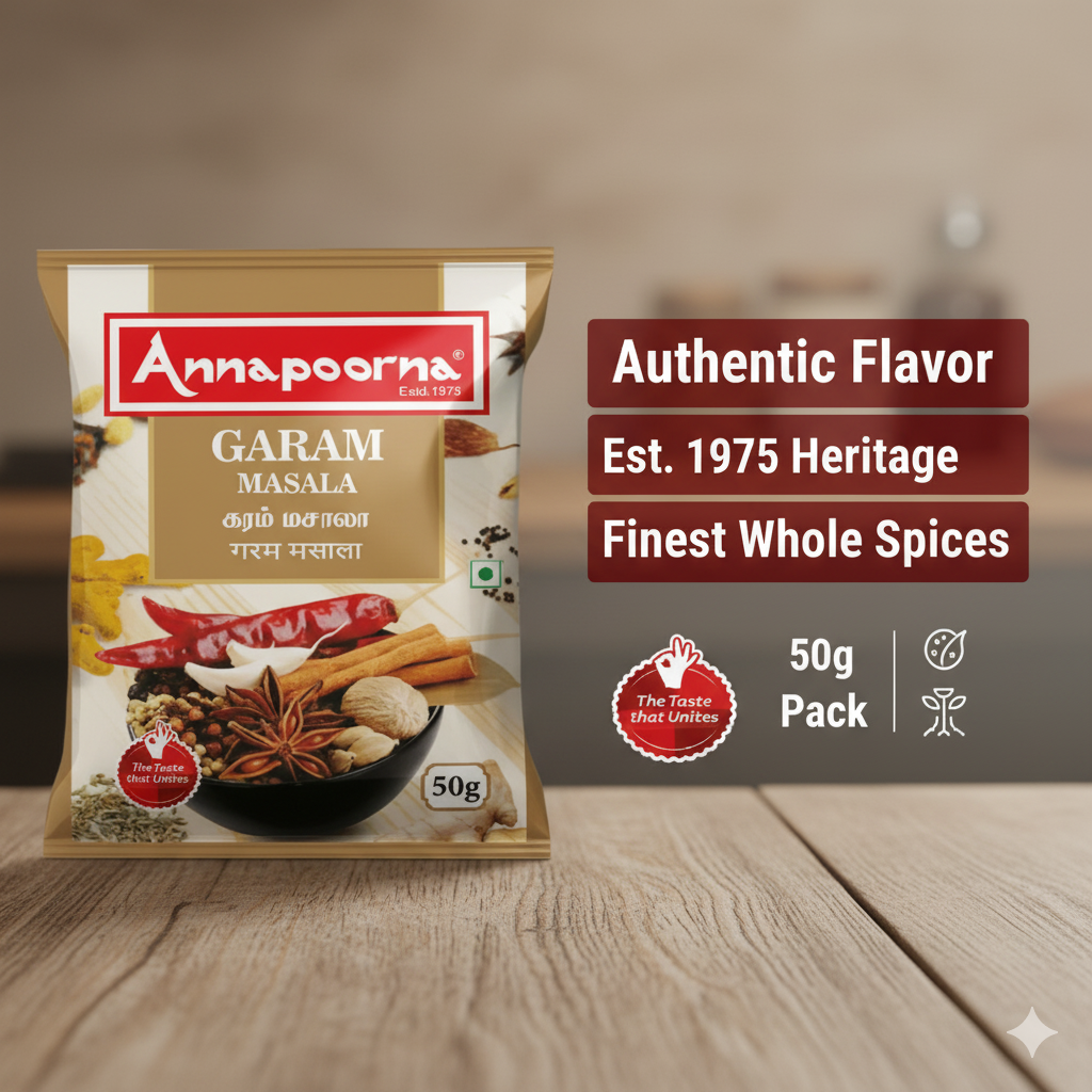 ANNAPOORNA  GARAM MASALA 50G