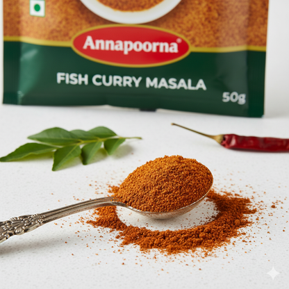 ANNAPOORNA FISH CURRY MASALA 50G