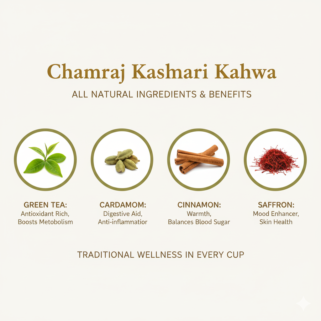 CHAMRAJ Kashmiri Kahwa Tea 100 g