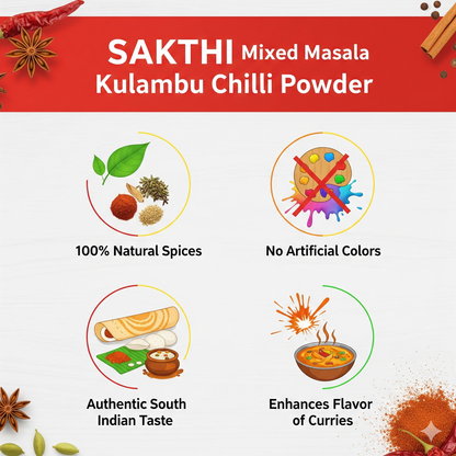 SAKTHI Mixed Masala Kulambu Chilli Powder 50 g