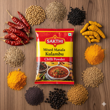 SAKTHI Mixed Masala Kulambu Chilli Powder 50 g