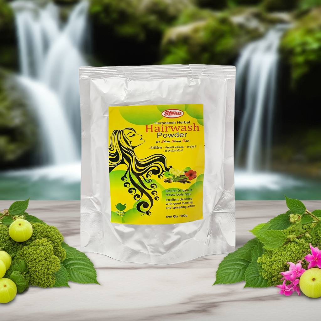 STANES Herbokesh Herbal  Hairwash Powder