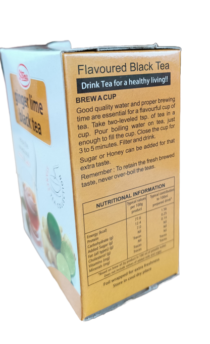 Stanes Ginger Lime Black Tea 100g