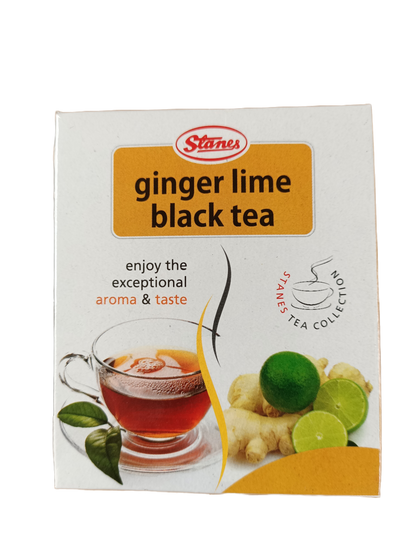 Stanes Ginger Lime Black Tea 100g