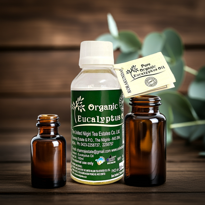 KORAKUNDAH Pure Organic Eucalyptus Oil 100 ml