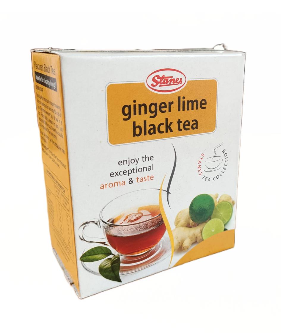 Stanes Ginger Lime Black Tea 100g