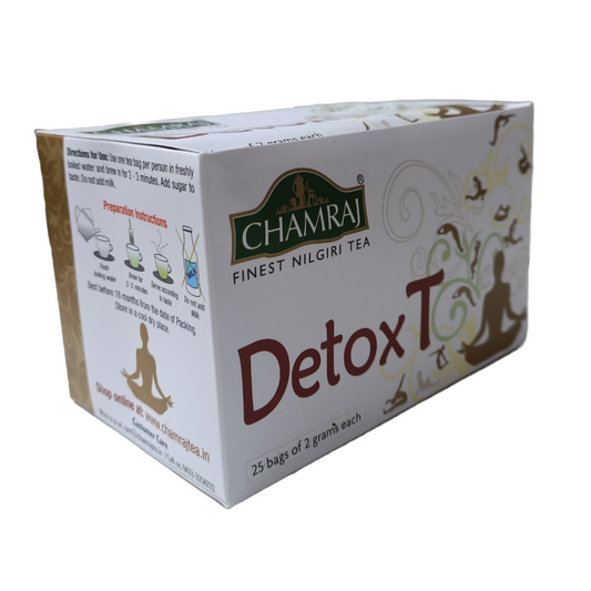 CHAMRAJ Detox T Infusion | 25 Dip Bags of 2 grams each 50gm
