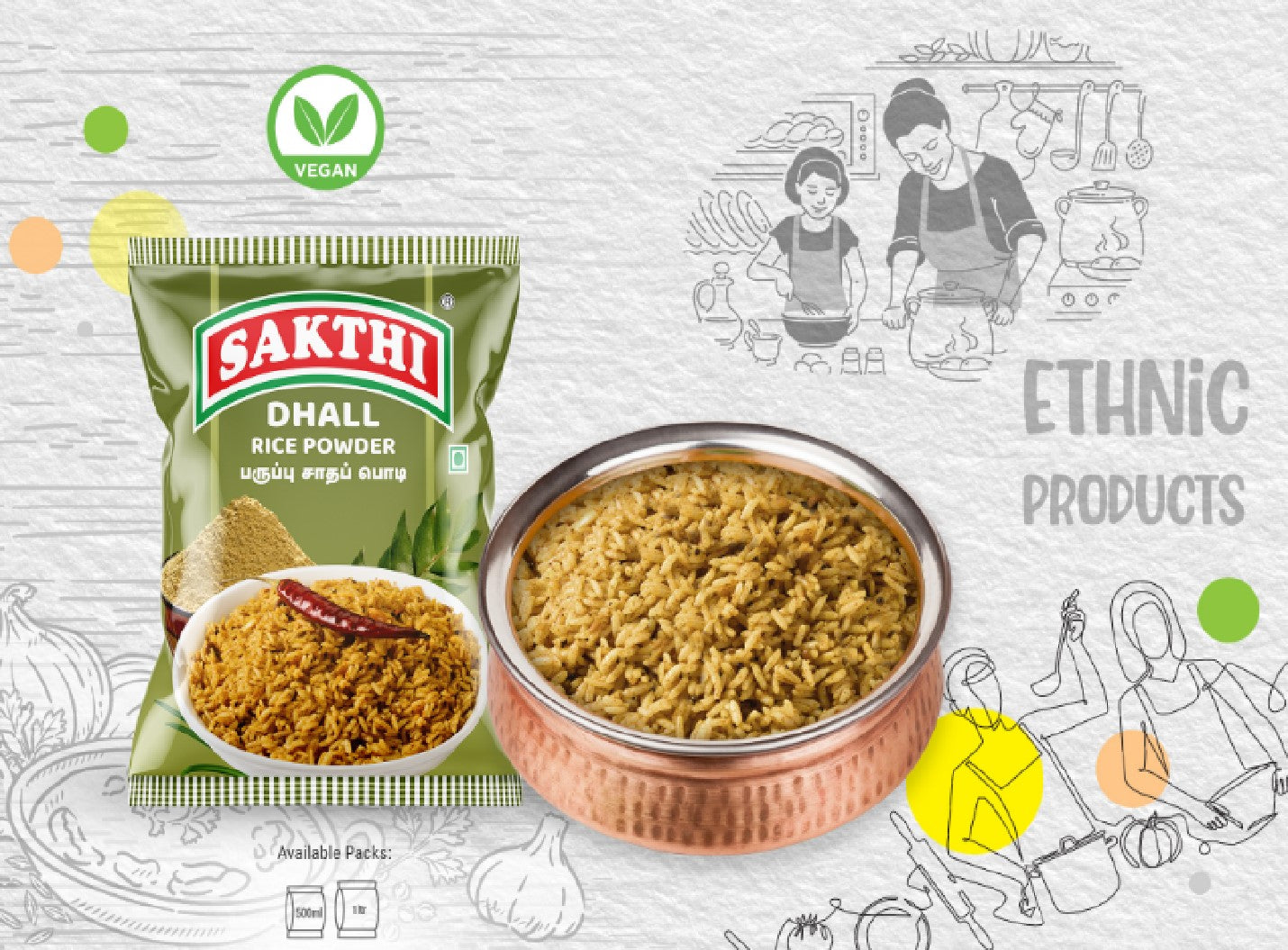 SAKTHI Dhal Rice Powder 50 g
