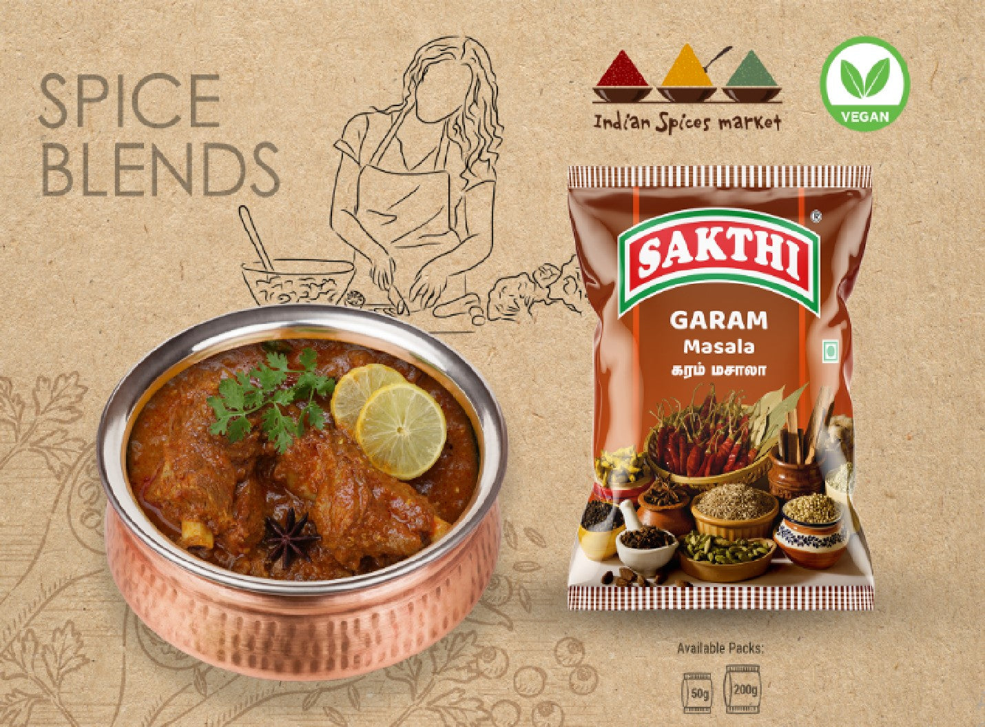 SAKTHI Garam Masala 50 g