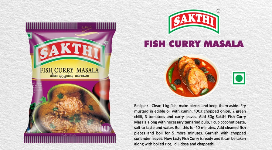 SAKTHI Fish Curry Masala 50 g