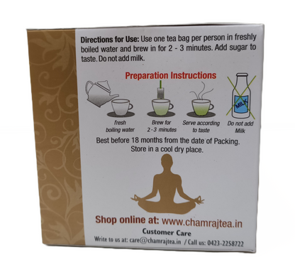 CHAMRAJ Detox T Infusion | 25 Dip Bags of 2 grams each 50gm