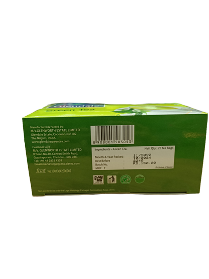GLENDALE Green Tea 25 Dip Bags